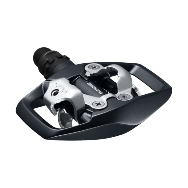 bicycle pedals SHIMANO Pedal (SPD) PD-ED500 Dual Sided Dark gray