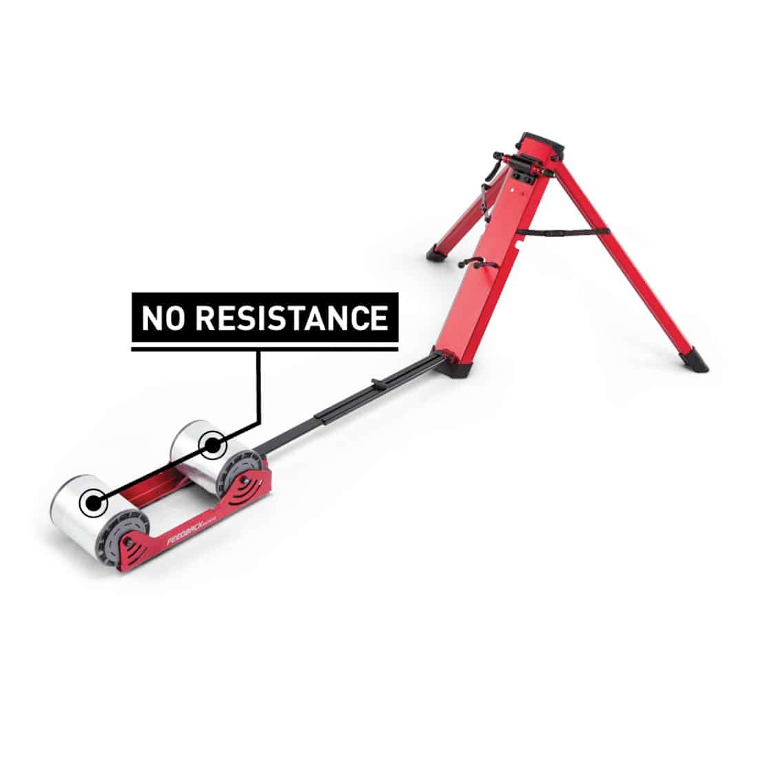Feedback Sports Omnium Zero-Drive Bike Trainer (Low-Resistance)1 Feedback Sports Omnium Zero-Drive Bike Trainer (Low-Resistance) - Image 1