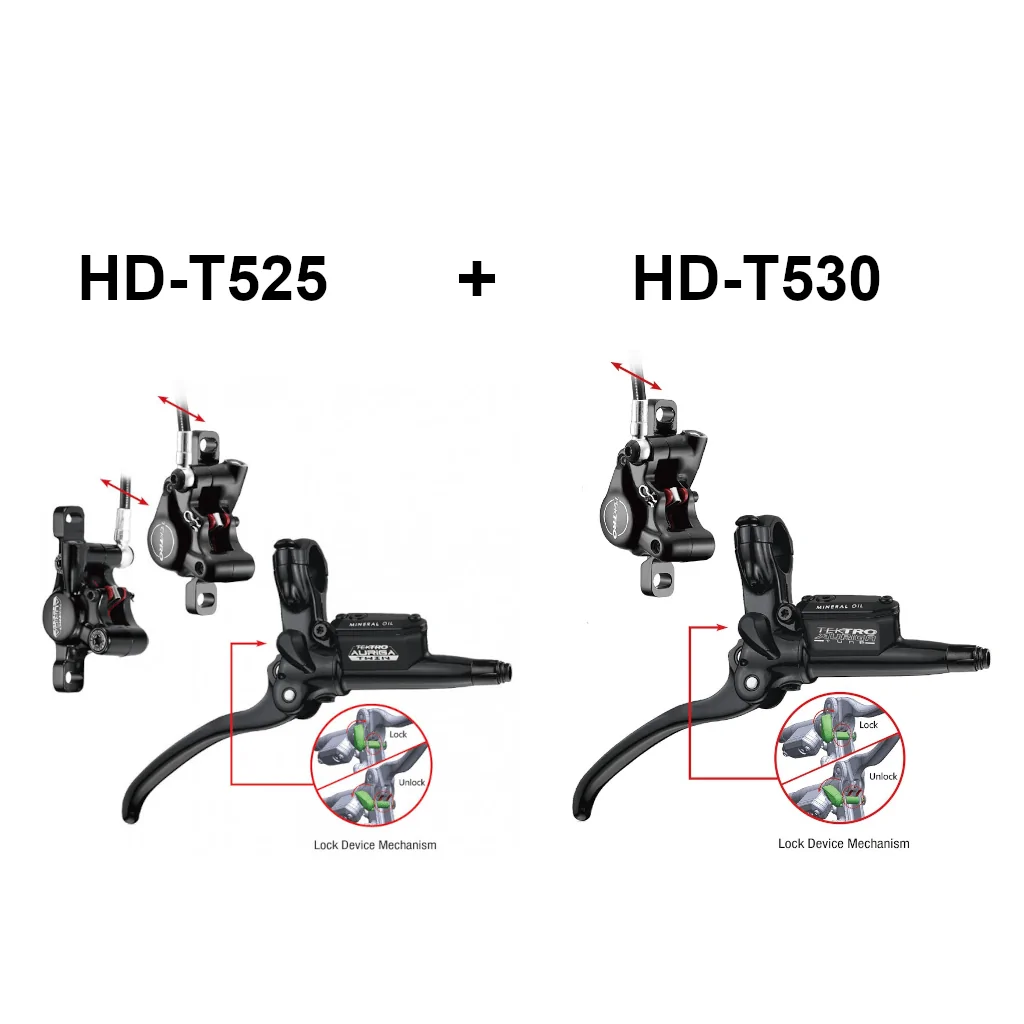 Tektro Hydraulic set HD-T525 + HD-T530 - Image 1