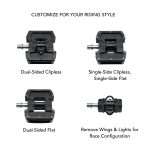 Redshift Arclight PRO Clipless SPD Pedals – Black or Silver - Image 4